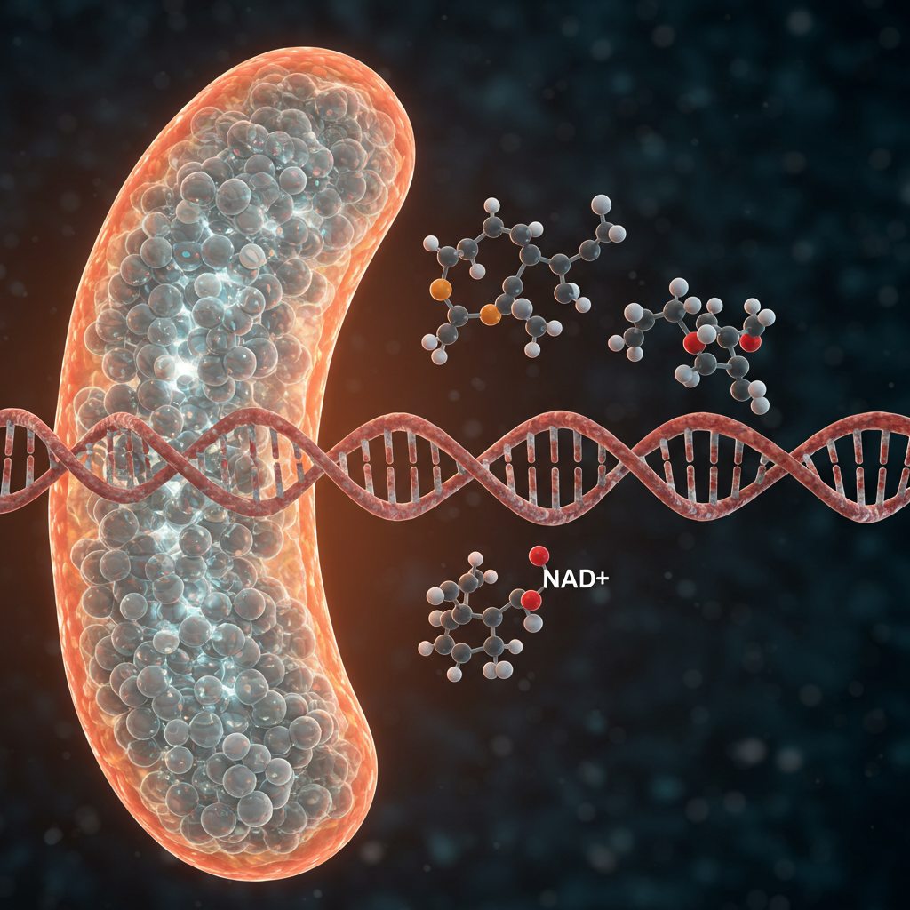 NAD+ boosters influency in DNA repair