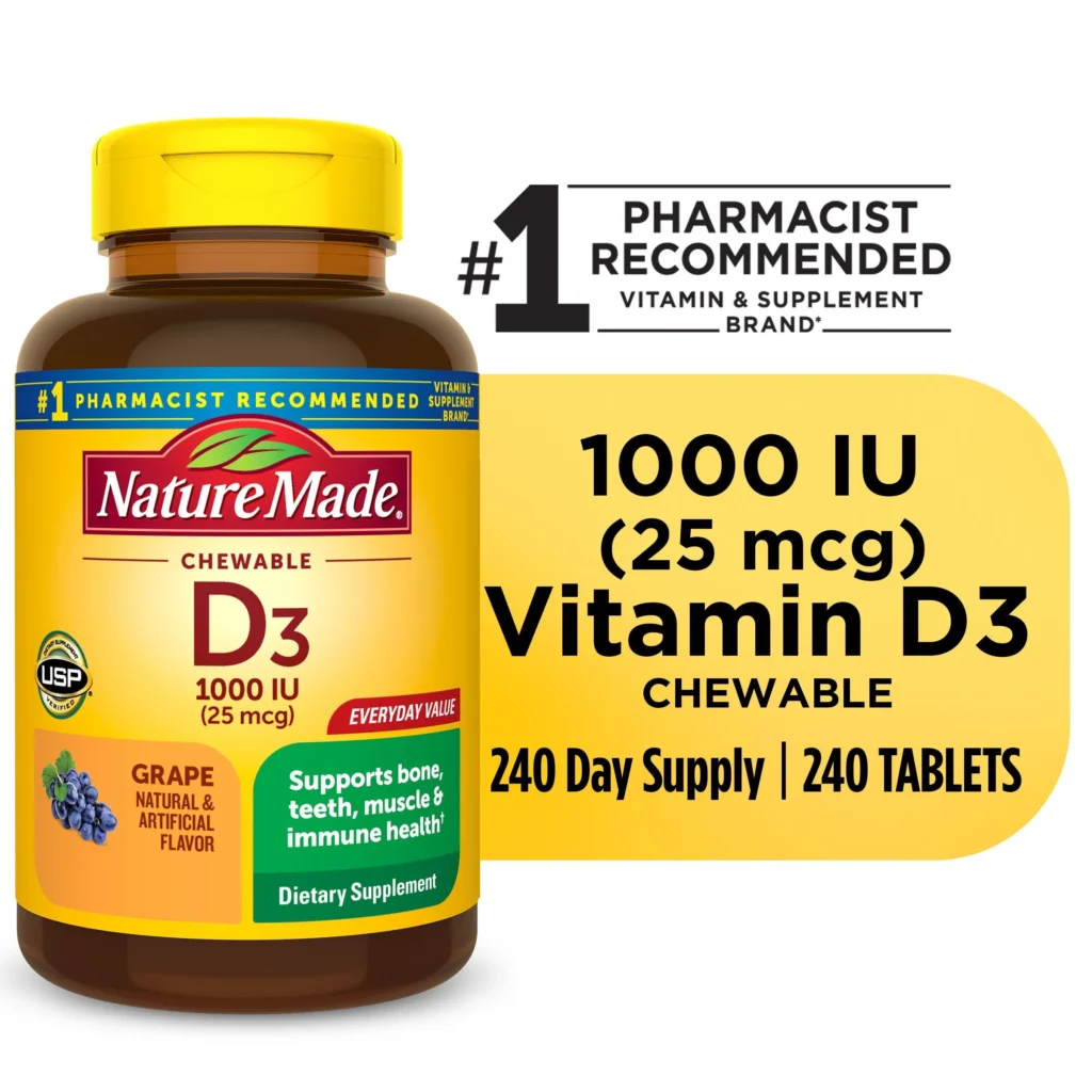 nature made vitamin d supplements