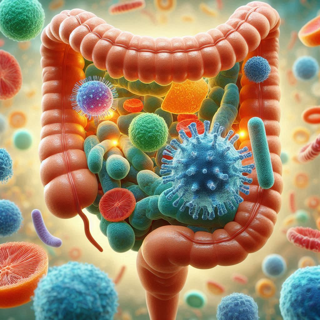 immune cells and health gut