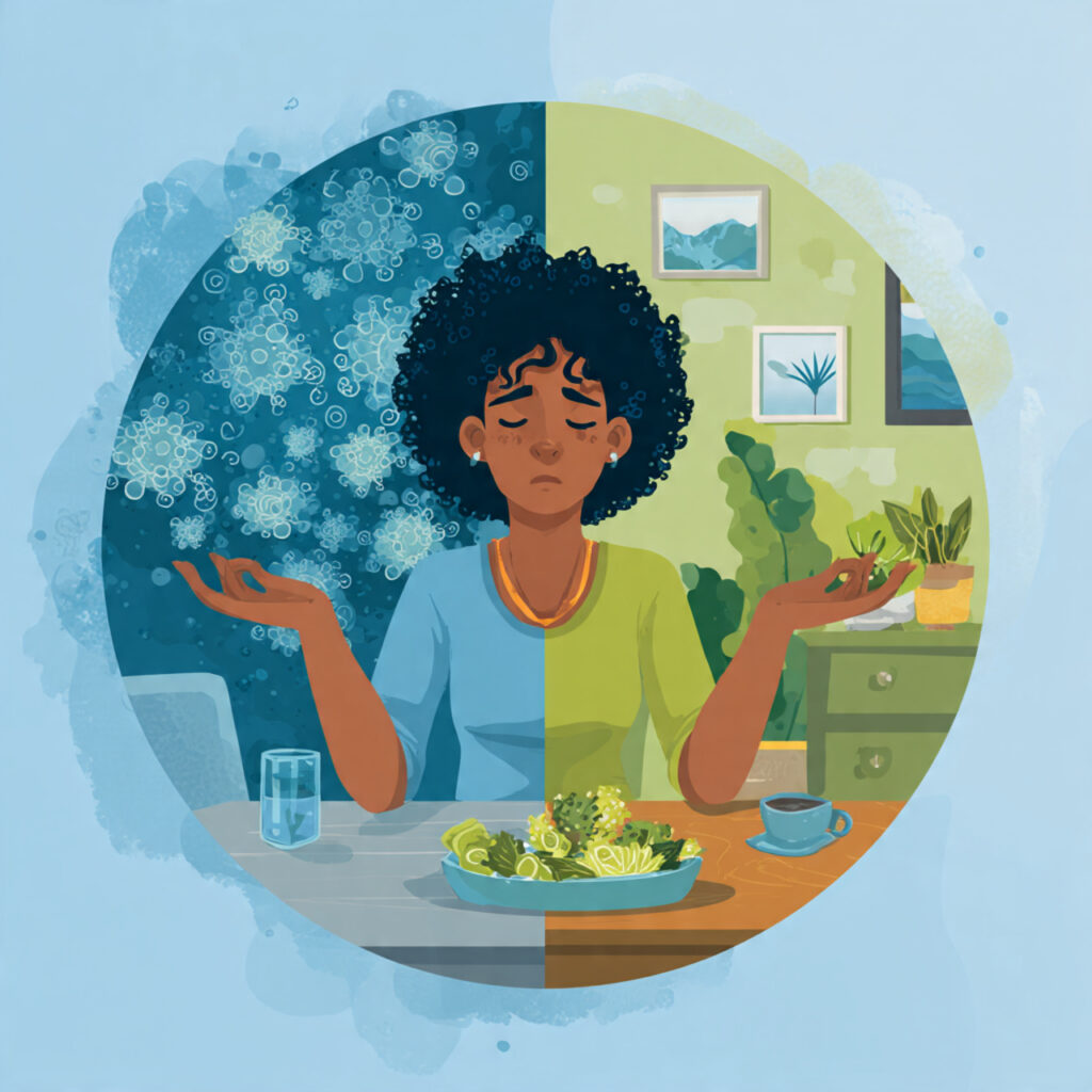 pause technique to emotional eating